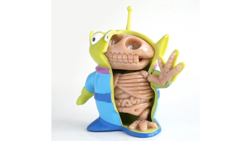Illustration for article titled The secret anatomy of toys and animated movie characters